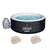 4-Person Inflatable Hot Tub with 60 AirJets & Adjustable Seats