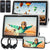 10.5′′ Dual Screen Portable Car DVD Player, HD, Multi-Format, Includes Headphones & Mounts
