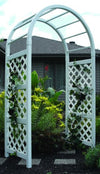 DuraTrel Somerset Vinyl Arch Arbor