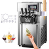 1200W Commercial Ice Cream Machine Countertop 18L/H Soft Serve Ice Cream Maker with LED Display