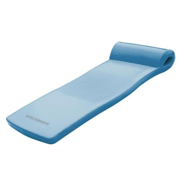 Super Soft Ultra Sunsation Pool Float, Metallic Blue, 2.5′′ Foam, Fade-Resistant