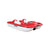 Pelican Sport - PEDAL BOAT MONACO - Adjustable 5 Seat Pedal Boat, Red/White