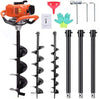 PRIJESSE Gas Powered Post Hole Digger Earth Auger Drill