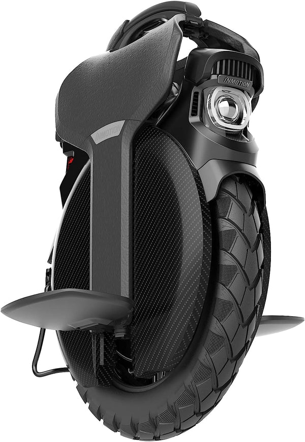 V11 Electric Unicycle, 18′′ Self-Balancing with 3.35′′ Air Suspension, 75-Mile Range, 34 MPH Speed