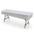 4-Pack Commercial Stackable Folding Table 8 Feet - White (80344)