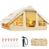6 Person Inflatable Camping Tent with Pump