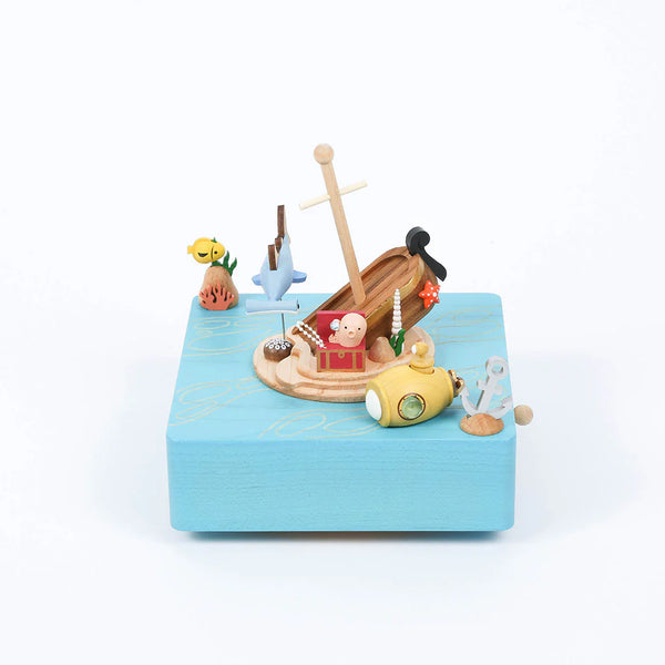 Treasure Hunt | Wooden Music Box