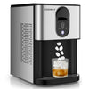 56 lbs/24 H Pepple Chewable Countertop Ice Maker with Self-Cleaning System