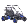 Mud XL 212cc 2 Seat Go Kart Full Suspension Blue