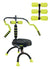 360 Fitness System with 6 Pack Back Roller Provides an Abdominal and Total Body Workout with Aerobics to Burn Calories and Work Muscles Simultaneously.