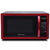 Farberware FMO11AHTBKN 1.1 cu. Ft. 1000-Watt Countertop Microwave Oven in Metallic Red