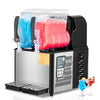 Commercial Slushy Machine, 4L*2 Tank Slushie Machine, Frozen Drink Machine with Temperature Preservation, Slushy Maker Machine