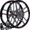 26′′ Heavy Duty 10-Spoke STAR Mag Wheel Set for Motorized Bikes, Disc Brake Compatible, Durable & Stylish Design