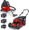 Snapper XD 82V MAX 21′′ Electric Cordless Lawn Mower, Steel Deck, 3-in-1 Design, Red/Black