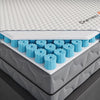 Premium Mattress Topper Queen Bed Cooling Mattress Pad with Octaspring Technology
