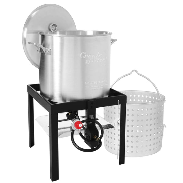 60 Qt Seafood Boiling Kit with Strainer