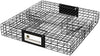 2025 Rugged Ranch Squirrelinator 2 Door Small Metal Wire Multi-Catch Live Animal Squirrel Catch & Release Cage Trap for Pest Control Black