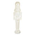 Holiday Time Animated White Nutcracker Blow Mold, 75-Inch, LED Lights & Music, Christmas Decoration