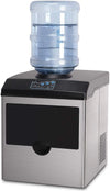 Ice Maker with Water Dispenser -Ice Cubes ready in 8 Minutes with Ice Scoop