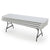 4-Pack Commercial Stacking 8 ft Folding Table – White (80344)