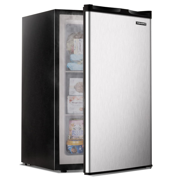 3.0 Cubic Feet Single Door Compact Mini Upright Freezer