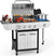 4-Burner BBQ Propane Gas Grill, 44000 BTU