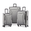 X-Lite 3-Piece Luggage Set with Spinner Wheels - Light Grey