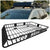 ECOTRIC 64" x 38" x 4'' Universal Roof Rack Cargo Carrier Basket
