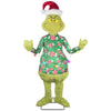 Life Size Animated Dr. Seuss Grinch in Ugly Christmas Sweater Décor, 5.8 ft