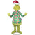 Life Size Animated Dr. Seuss Grinch in Ugly Christmas Sweater Décor, 5.8 ft