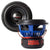 12" woofer, 3500 W RMS/7000 W max., two 2-ohm voice coils – 12XMAX