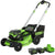 Pro 21 in. 60V Battery Cordless Self-Propelled Walk-Behind Lawn Mower with (2) 4.0 Ah Battery and Charger