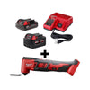 M18 18V Cordless Oscillating Multi-Tool Kit with 5.0Ah & 2.0Ah Batteries and Charger