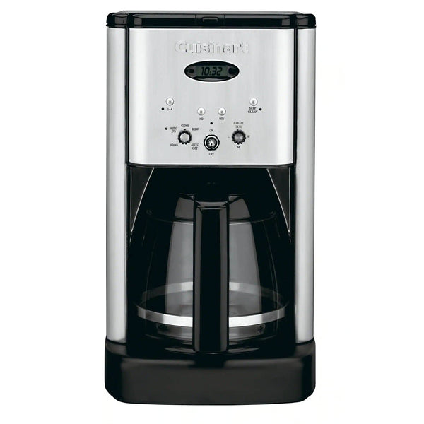 Cuisinart Brew Central 12-Cup Stainless Steel Drip Coffee Maker with Glass Carafe