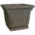 24 in. Sq. in Granite Stone Square Lattice Pot
