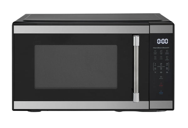 1.1 cu ft Countertop Microwave Oven in Stainless Steel
