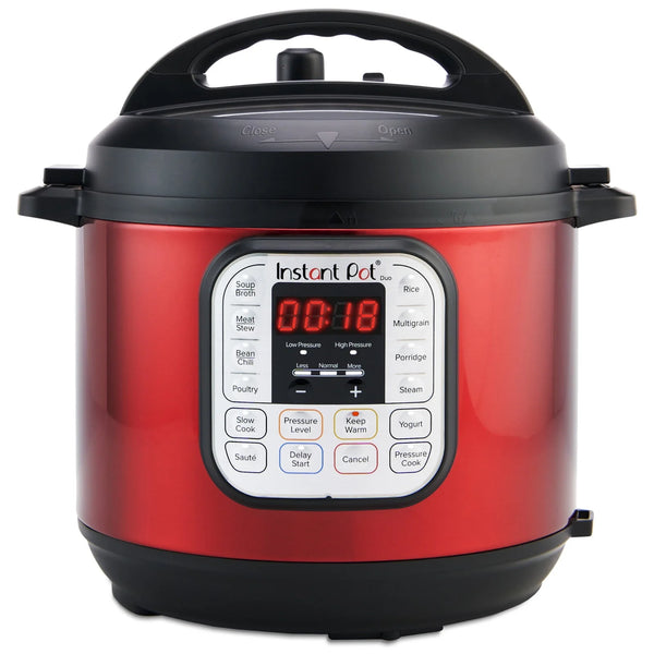 Duo™ 6 Quart Multi-Cooker, Red Stainless Steel