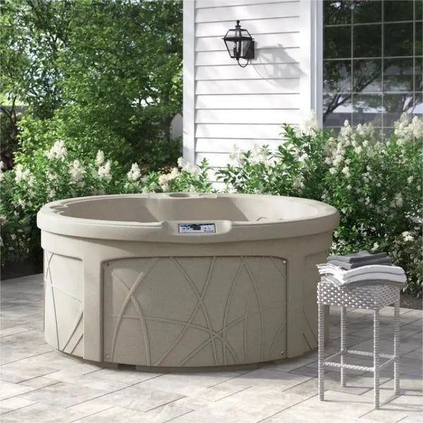 4 - Person 13 - Jet Oval Plug And Play Hot Tub