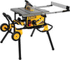 DEWALT 10 Inch Table Saw, 32-1/2 Inch Rip Capacity, 15 Amp Motor, With Rolling