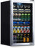 AB-1200 Mini Fridge, 126-Can Capacity, Reversible Glass Door, Adjustable Shelves, Stainless Steel Frame