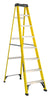 Louisville Ladder 8' Fiberglass Step Ladder, 12' Reach, 250 lbs Load Capacity, W-3118-08
