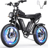 Electric bike Q20, 2000W, 52V, 30-180 miles, all-terrain fat bike for adults