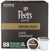 2025 Peet’s Coffee Medium Roast K-Cup Pods for Keurig Brewers – Café Domingo 88 Count (4 Boxes of 22 K-Cup Pods)