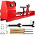 Mophorn Wood Lathe 14" x 40", Benchtop Wood Lathe with 3 Chisels