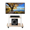 Hellsehen Mobile TV Stand with Wheels