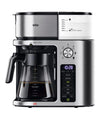 Braun MultiServe Plus Drip Coffee Maker, 10-Cup, 7 Brew Sizes, Cold & Hot Brew, Stainless Steel, KF9370SI