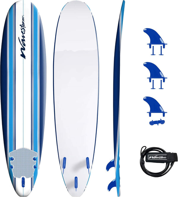 2025 Wavestorm 8ft Classic Longboard Surfboard