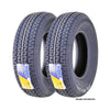 2025 2 New Trailer Tires ST 225/75R15 10PR Load Range E w/featured Scuff Gurard