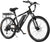 Adult Electric Bike, 350W BAFANG Motor (500W Peak), 4A 3H Fast Charging, 468Wh Li-Ion Battery, 21 Speed Gears, Air Saddle, 45 Miles 20 MPH 26" Mountain Bike Electric Bike