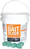 2025 JT Eaton 709-PN Bait Block Anticoagulant Rodenticide Peanut Butter Flavor for Mice and Rats (9 lb Pail of 144)
